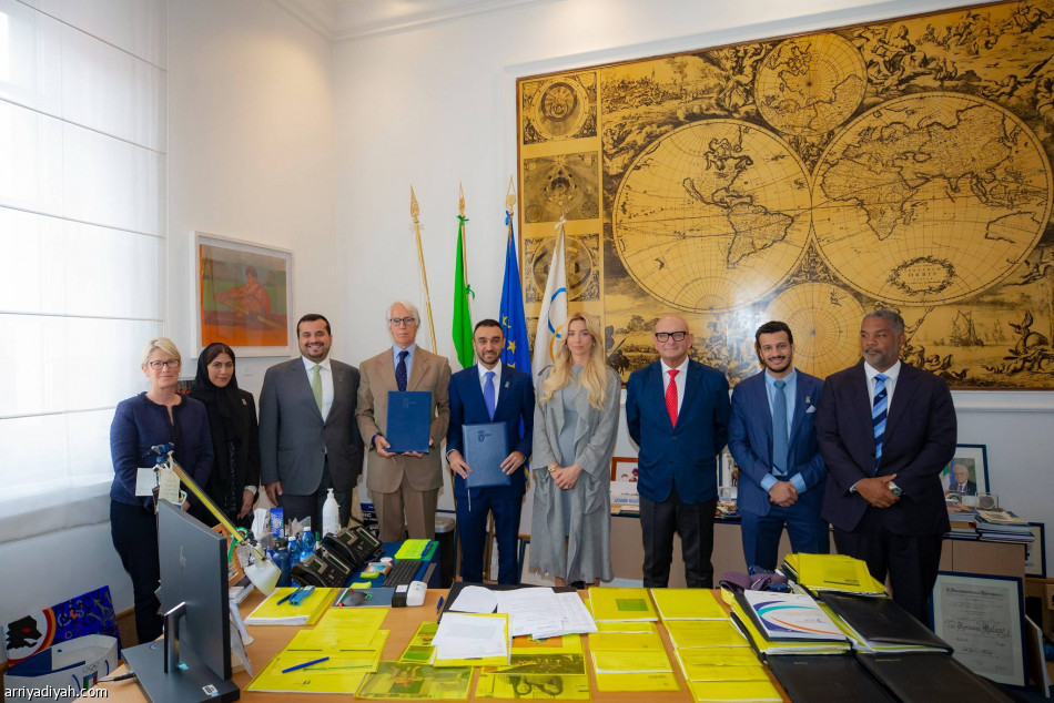 الفيصل يوقع مذكرة تفاهم مع الأولمبية الإيطالية