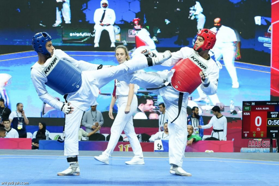 أخضر التايكوندو.. 15 ميدالية عربية