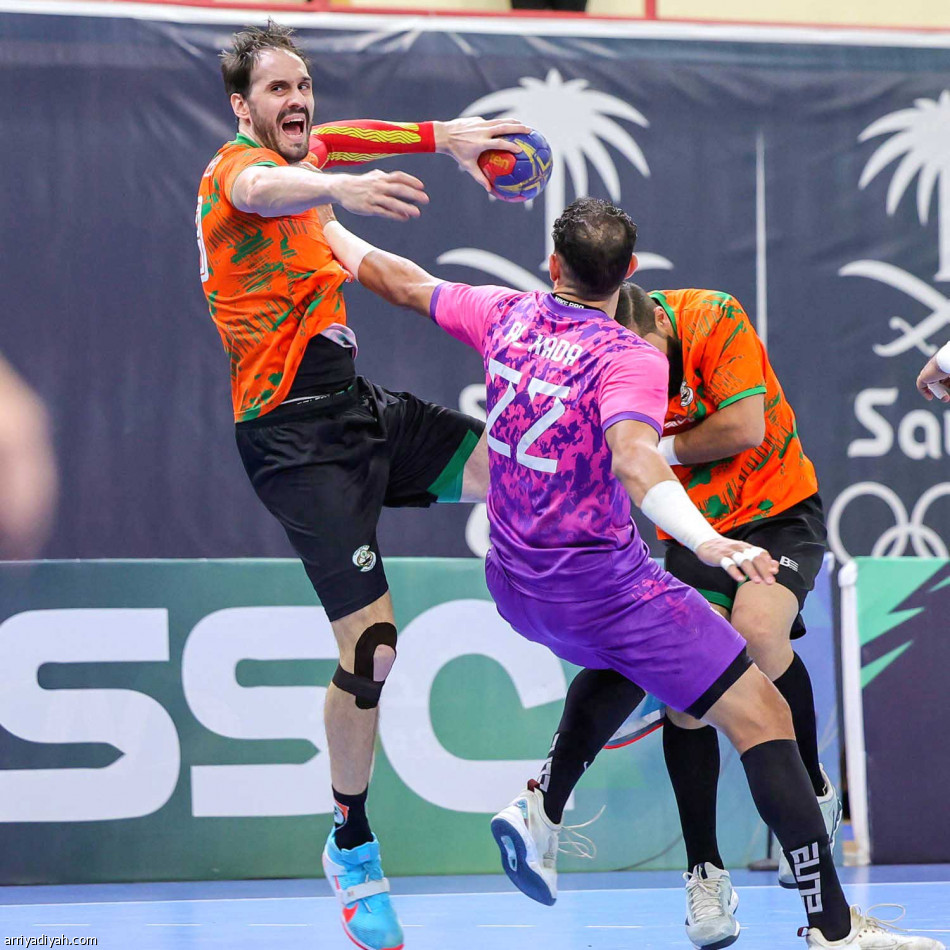 نخبة اليد..
مضر يتصدر