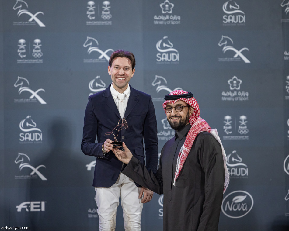 عبد الله بن فهد يتوج ألمان بطلا لـ«قفز السعودية»