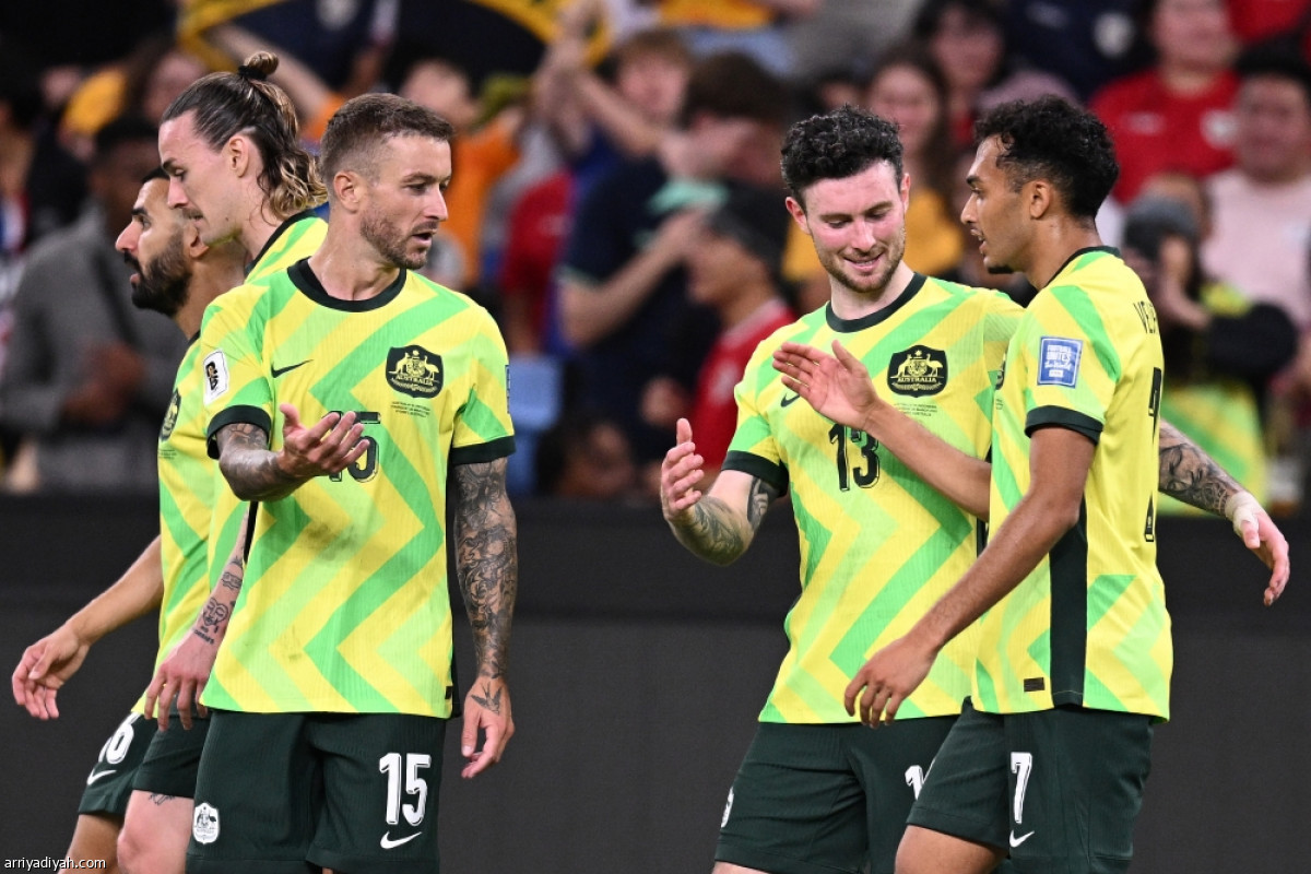 فرحة أستراليا