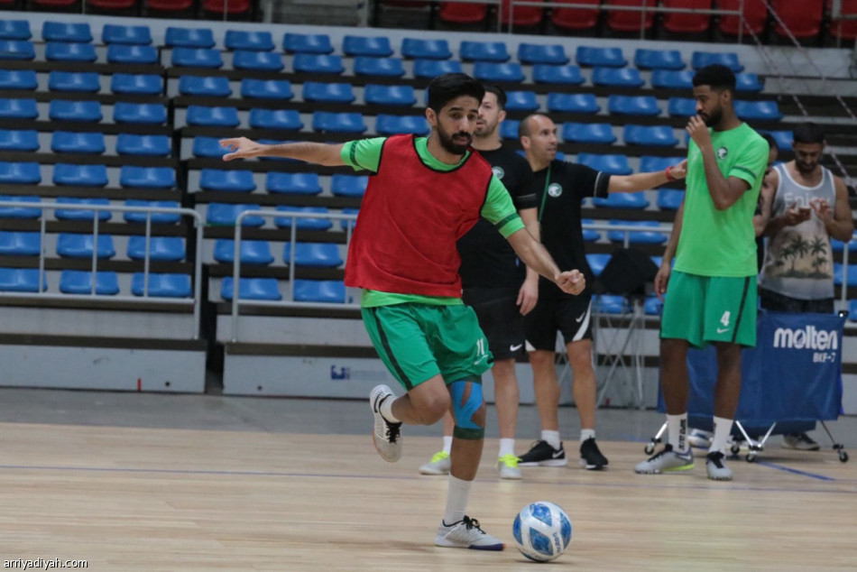 أخضر الصالات يواجه اليابان في نصف نهائي NSDF