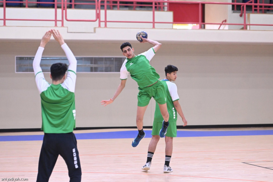 أخضر اليد للناشئين يدشن المرحلة الثانية