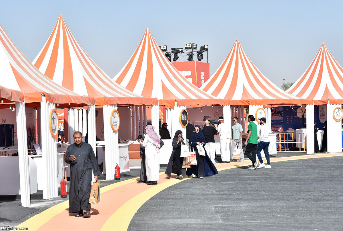 المتسابقون يستعدون