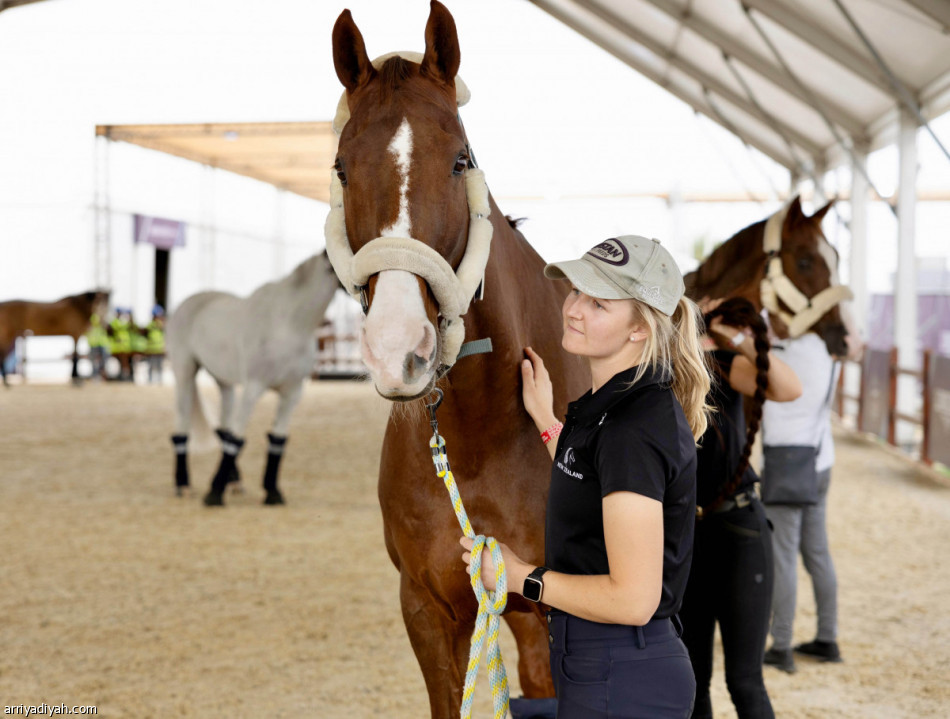 جياد العالم تصل إلى الرياض